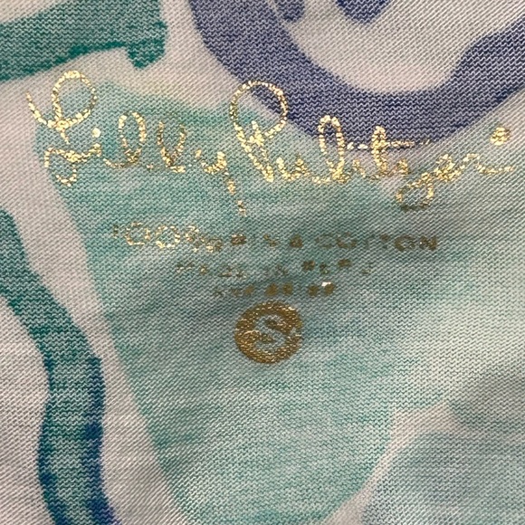 Bundle (2) Lilly Pulitzer Tops Small Wynne Ruffle Monterey Racer Back - Picture 14 of 15